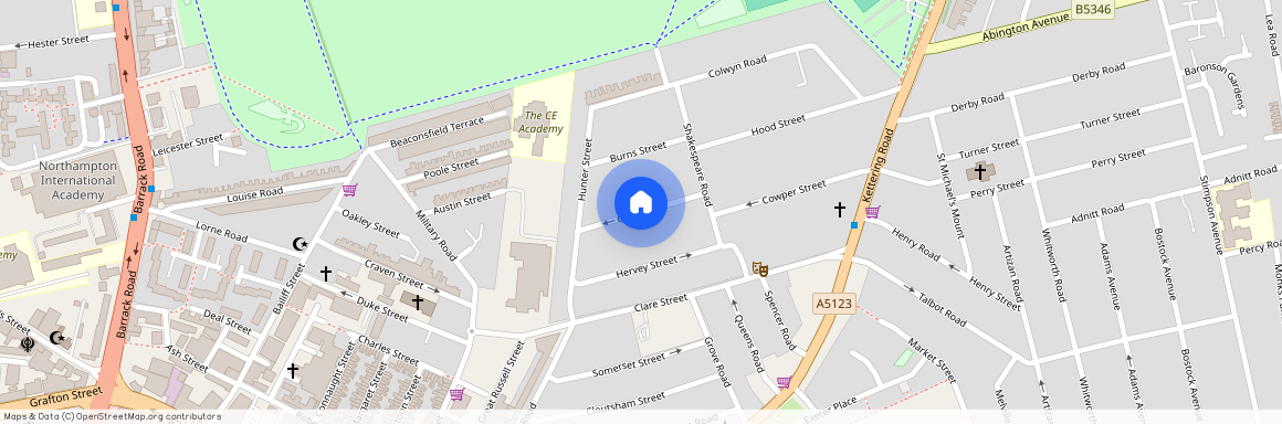 Gray Street, The Mounts, Northampton, NN1