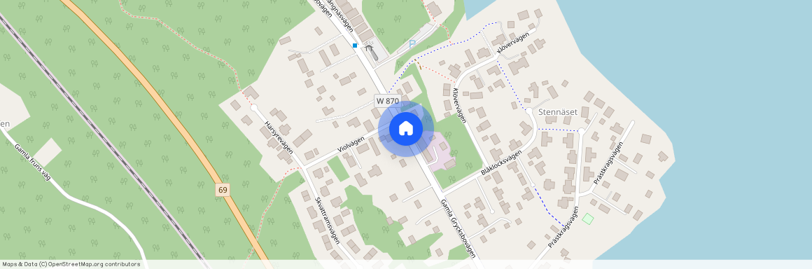 Gamla Grycksbovägen, Falun