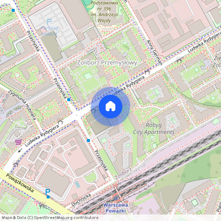 ul. Ludwika Rydygiera 19, Sady Żoliborskie, Żoliborz, Warszawa, mazowieckie