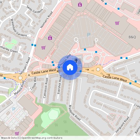 Castle Lane West, Bournemouth