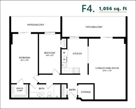 C - 1 Bed, 1 Bath - Photo 4
