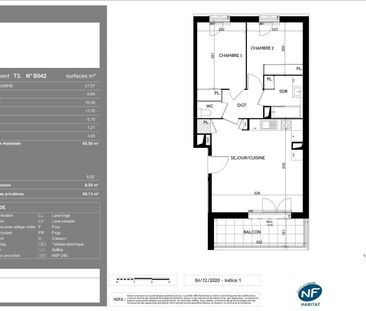 Location Appartement 3 pièces 60m² TOULOUSE 31400 - Photo 6