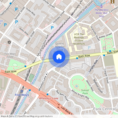 Bath Row, Birmingham, B15 2