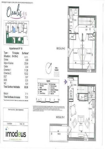 Appartement 3 pièces - - Photo 5