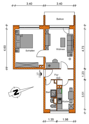 Deine neue Wohnung - einziehen und glücklich werden - Foto 5