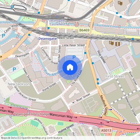 The Danube, 34 City Road East, Southern Gateway, Manchester, M15