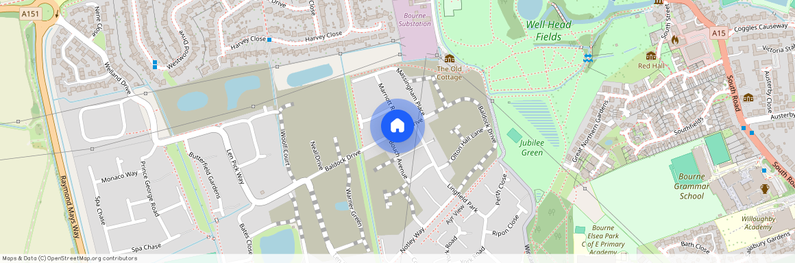 Baldock Drive, Bourne, Lincolnshire, PE10