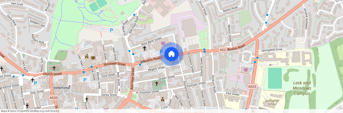 Buxton Road, Leek, Staffordshire, ST13 6EE