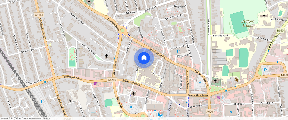 Flat 6 Smalley House, ** The Crescent, Bedford, 2FY, Mk40