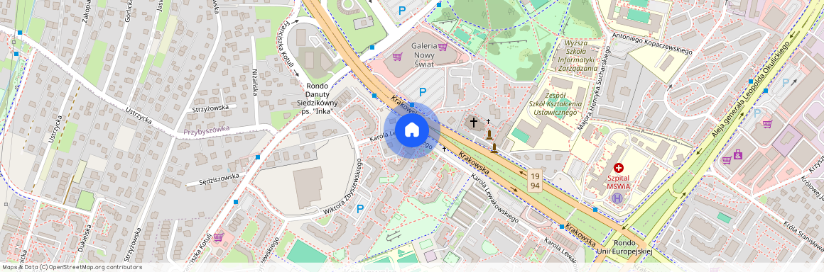 ul. Karola Lewakowskiego, Krakowska-Południe, Rzeszów, podkarpackie