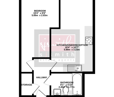 1 bedroom Ground floor flat to rent - Photo 6