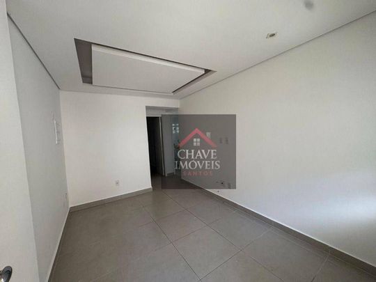 Apartamento com 1 dormitório, 47 m² - venda por R$ 420.000,00 ou aluguel por R$ 2.962,02/mês - Gonzaga - Santos/SP - Foto 1