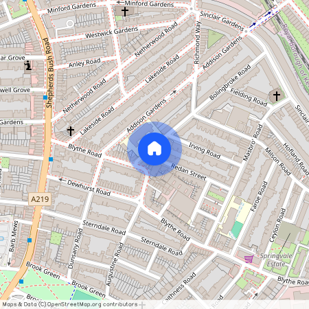 Bolingbroke Road, London, Greater London, W14 0AA