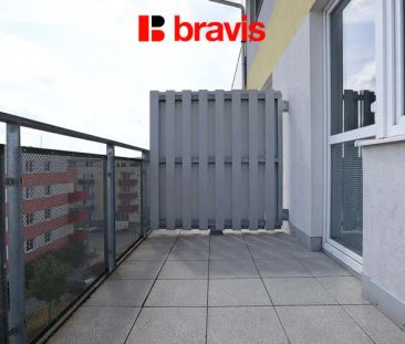 Pronájem bytu 1+kk, Brno - Kamechy, ulice Lišejníková, balkon, sklep - Photo 3
