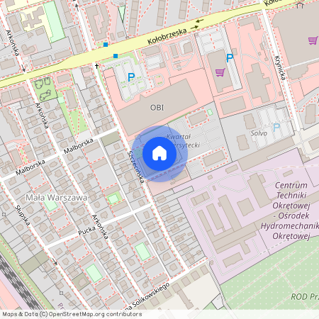 ul. Szczecińska, Przymorze Małe, Gdańsk, pomorskie