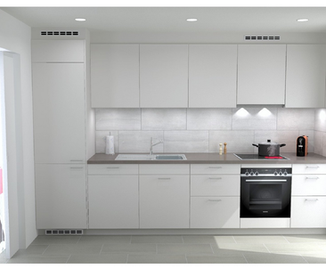 Helle 2.5- bis 3-Zi.Dach-WHG, (65 m2) mit grosser Südwest - Terrasse - Photo 2