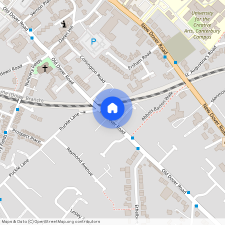 Old Dover Road, Canterbury, Kent, CT1