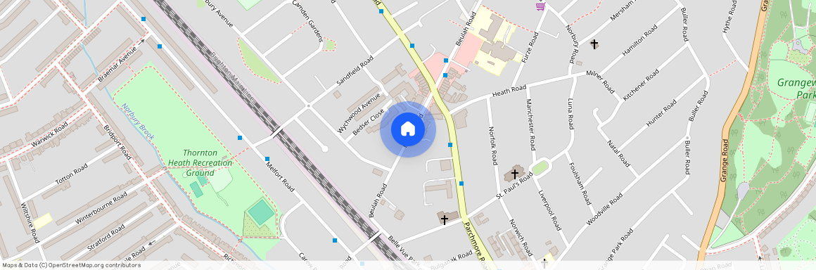 CR7 8JH, Thornton Heath