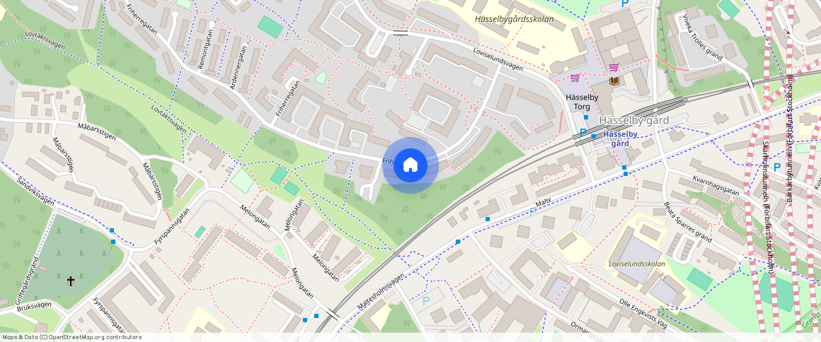 Friherregatan **, Hässelby Gård