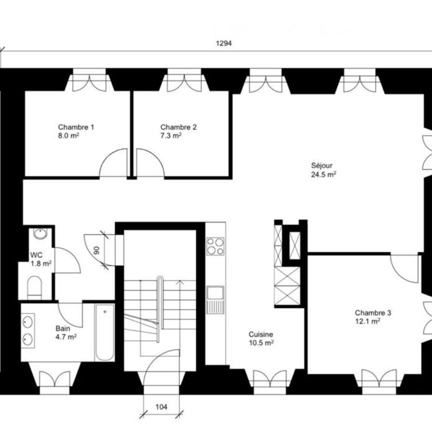 4 Zimmer, 85 m² - Photo 1