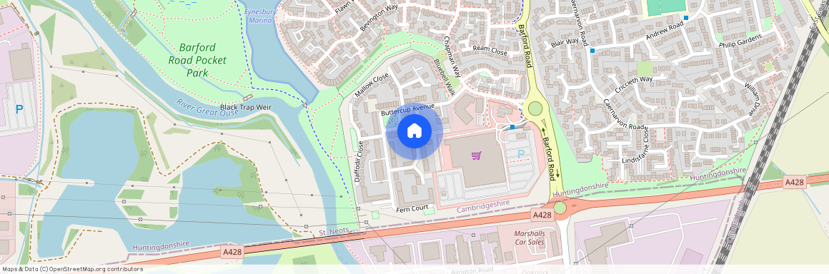 Crocus Close, St. Neots, Cambridgeshire, PE19