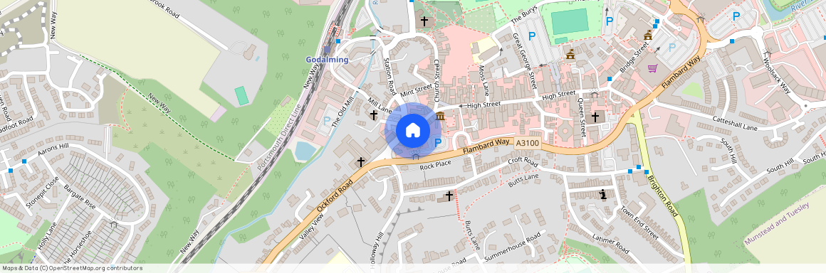 Split Level Two Bedroom Apartment