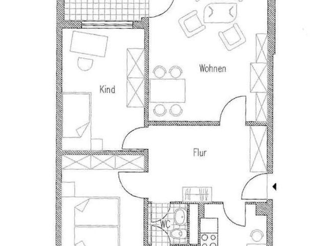 3-Zimmer-Wohnung zur Miete in Schwalbach am Taunus - Foto 1