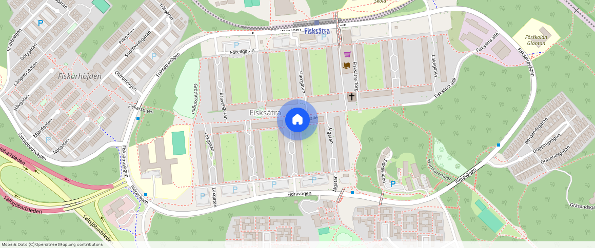 Sikgatan **, Fisksätra