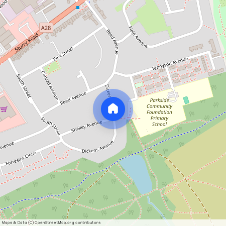 Dickens Avenue, Canterbury, Kent, CT1