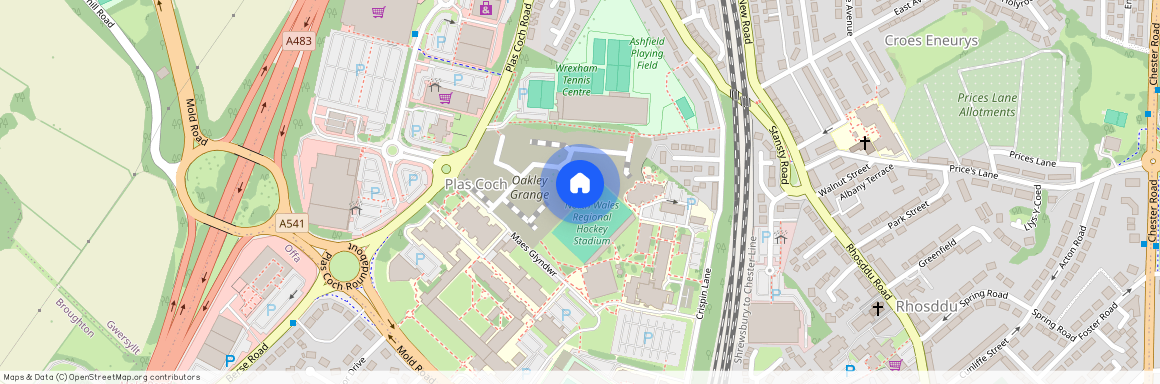 Maes Glyndwr, Wales, Wrexham