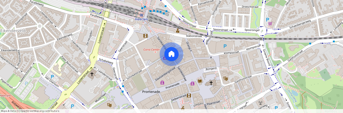 Heerlen-Centrum, 6411 LS, Saroleastraat, Heerlen