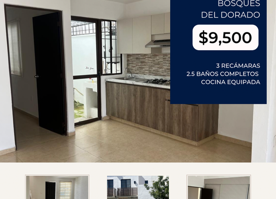 RENTA CASA EN BOSQUES DEL DORADO - Photo 1