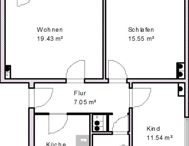 Wohnungsangebot Leipziger Straße 42 - Foto 1