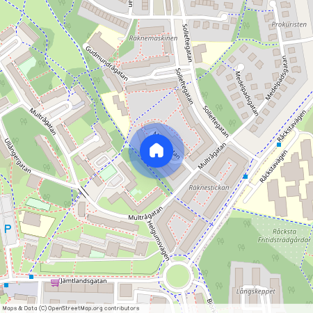 Multrågatan 24, Råcksta