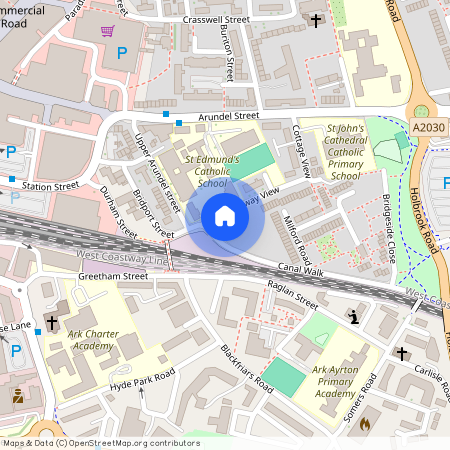 Canal Walk, Portsmouth, Hampshire, PO1