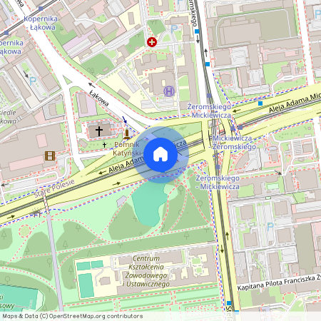 al. Mickiewicza, Łódź