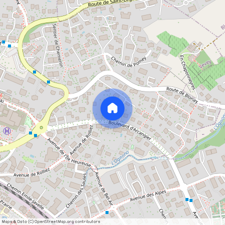 Boulevard d' Arcangier 40, 1800 Vevey, VD