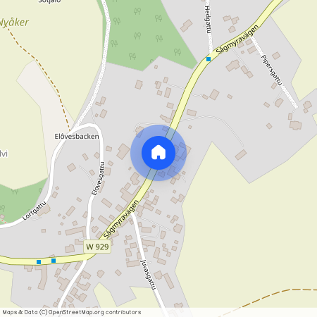 Ullvi Sågmyravägen, Leksand