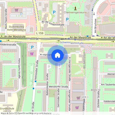 Harzgeroder Straße 10 ·, 06124, Halle (Saale), 4. Etage ·, Westliche Neustadt