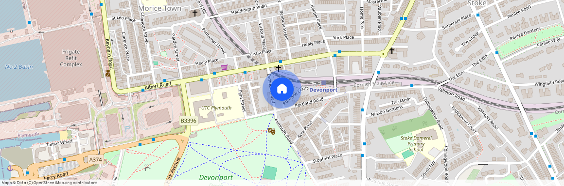 Portland Court, Plymouth PL1