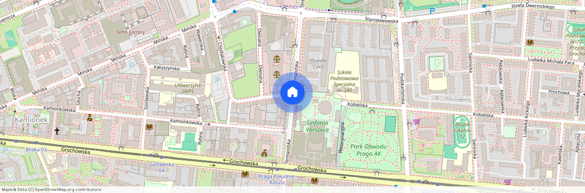 ul. Terespolska, Grochów, Praga-Południe, Warszawa, mazowieckie