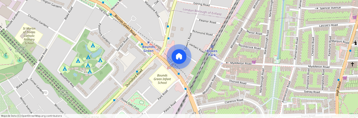 3 Bedroom Terraced House – Queens Road, Bounds Green, N11