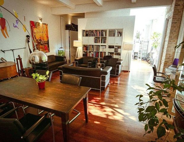 Schöner Loft mit Garten in Friedrichshain – möbliert zu vermieten! - Foto 1