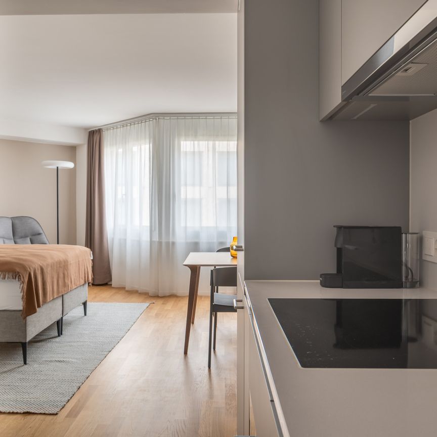 4min zum HB - möblierte 1.5 Zimmerwohnung - Photo 1