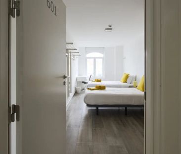 Room in a shared 4-bedroom apartment for rent in Lisbon, couples no... - Foto 6