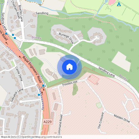 Sandling Park, Sandling, Hythe, Kent, CT21