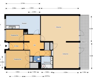Te huur: Appartement Granaathorst 129 in Den Haag - Foto 4