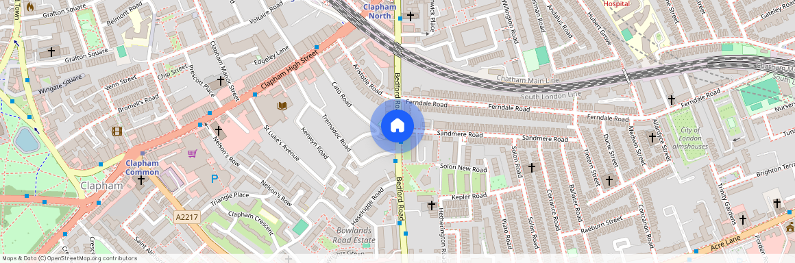 Bedford Road, Clapham, SW4, London