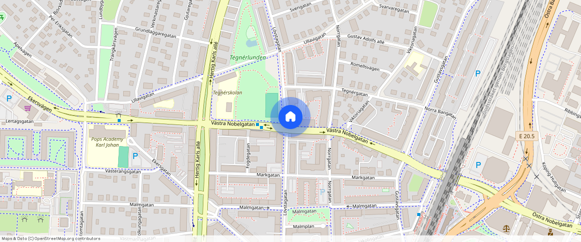 Holmen, Örebro, Lövstagatan 18