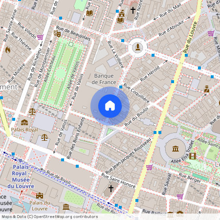 Building Rue Croix des Petits Champs - checkmyguest - 1348708, Rue Croix des Petits Champs, Paris